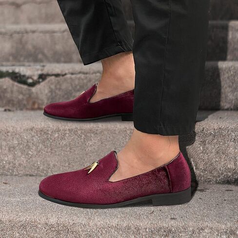 CMM Men's Luxury Penny Slip-On Loafer Party Dancing Shoes in Saudi Arabia
