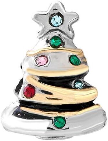 شايني جيوليري عيد ميلاد سعيد شجرة سحر الخرز لسحر سوار, نحاس in Kuwait