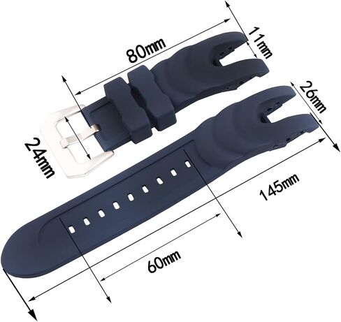 JETHENG 26mm Men's Rubber watch strap for Invicta Reserve Collection Venom 5732 1219 6118 6117 6105 6116 6110 14467 16149 18535 Women's outdoor sports silicone watch band watch accessories buckle in Kuwait