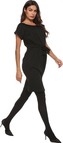 MANZI Tights for Women Tummy Control Semi-Opaque Pantyhose Pack of 2 in Saudi Arabia