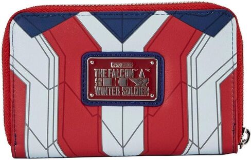 Loungefly Marvel Falcon Captain America Cosplay Zip Around Wallet in Saudi Arabia