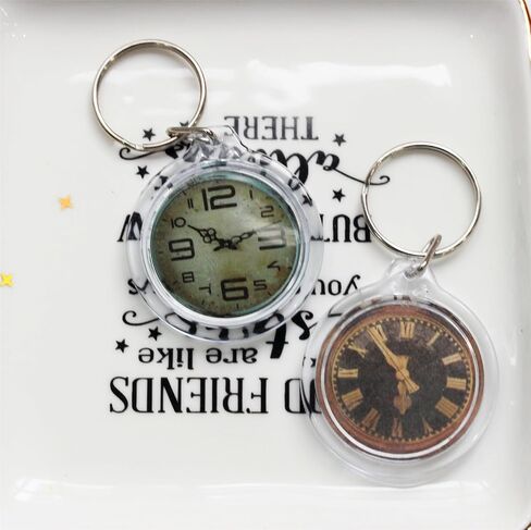 BetterJonny 20Pcs Acrylic picture Keychain Blanks Photo Keychain Clear in Photo Keychain Acrylic Picture Frame Keyrings in Saudi Arabia
