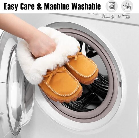 إمرأة حذاء بدون كعب الثلوج أحذية الشتاء الدافئة حذاء من الجلد للنساء في الهواء الطلق الفراء اصطف الأحذية النسائية النعال in Kuwait