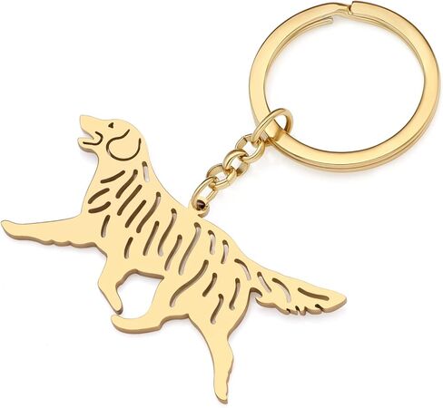 NEWEI Stainless Steel Dog Keyring Cute Pet Dog Keychain for Women Girls Dog Lovers Purse Car Keys Charms in Saudi Arabia