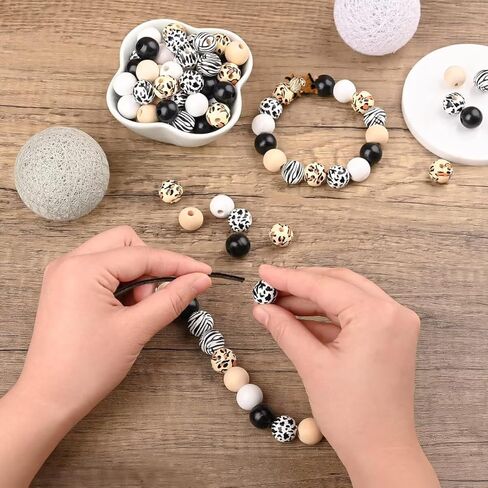 المرتفعات البقرة السوار المفاتيح للنساء البقرة سوار هدية للفتيات الخشب لطيف البقرة طباعة مطرز Keyrings للمفاتيح in Kuwait