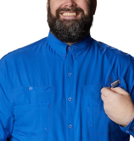 Columbia Men's PFG Tamiami Ii UPF 40 Long Sleeve Fishing Shirt in Saudi Arabia