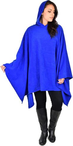 Dare2BStylish Women Poncho Style Hoodie Sweater غطاء من الصوف للطقس البارد in Kuwait