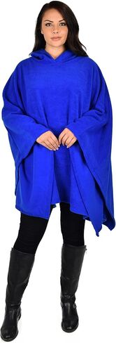 Dare2BStylish Women Poncho Style Hoodie Sweater غطاء من الصوف للطقس البارد in Kuwait