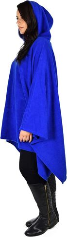 Dare2BStylish Women Poncho Style Hoodie Sweater غطاء من الصوف للطقس البارد in Kuwait