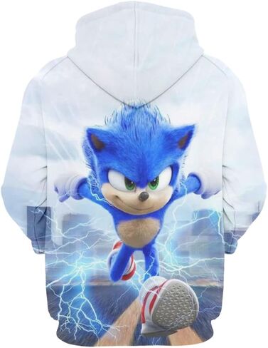 Suphiongs Kids Hoodies Boys Girls Cartoon Game Hoodies 3D Printed Sweatshirt Set 2-Large in Kuwait