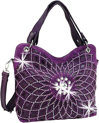 محفظة Zzfab ذات مقابض مزدوجة Starburst Bling in Kuwait