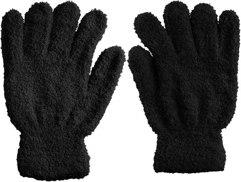 Gravity Trading Men's Women's Warm Winter Fuzzy Cozy Gloves in Saudi Arabia