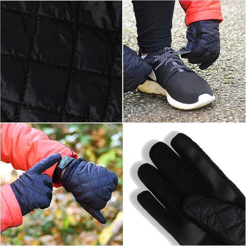 C9 Champion Women's Lightweight Black Quilted Glove, Touch Screen Friendly in Kuwait