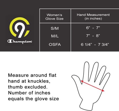 C9 Champion Women's Lightweight Black Quilted Glove, Touch Screen Friendly in Kuwait