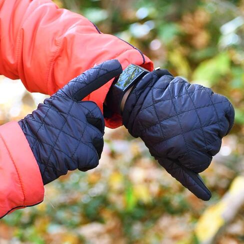 C9 Champion Women's Lightweight Black Quilted Glove, Touch Screen Friendly in Kuwait