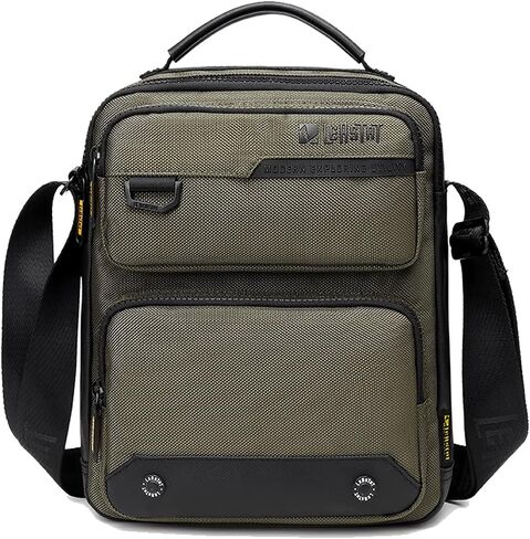 BEOBOQ حقيبة رسول حقائب الكتف رجل المحافظ والحقائب الكبيرة للرجال والنساء حبال Crossbody مقاومة للماء in Saudi Arabia