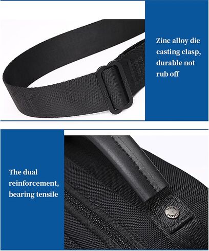 BEOBOQ حقيبة رسول حقائب الكتف رجل المحافظ والحقائب الكبيرة للرجال والنساء حبال Crossbody مقاومة للماء in Saudi Arabia