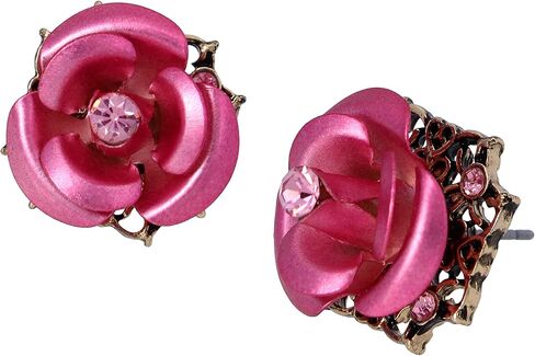 Rose Stud Earrings in Saudi Arabia