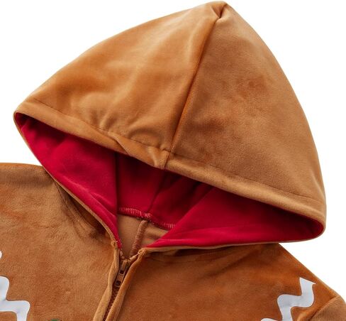 ملابس نوم نسائية من Balaflyie قطعة واحدة من Onsies ملابس نوم قبيحة للكريسماس مع قلنسوة بذلة رومبير وملابس نوم in Kuwait
