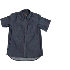 Honor Roll Clothing Modern Denim Short Sleeve Work Shirt in Saudi Arabia
