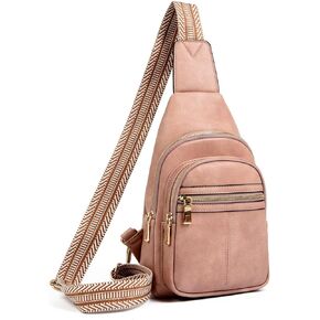 Sling Bag for Women, Crossbody Bags Fanny Pack Chest Bag for Travel