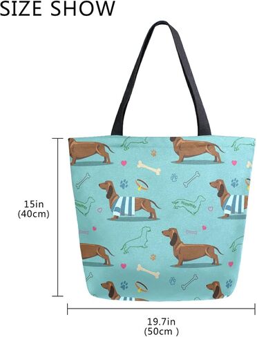 ALAZA Canvas Tote Bag Large Women Casual Shoulder Bag Handbag For Outdoors Holiday Weekender Travel in Saudi Arabia