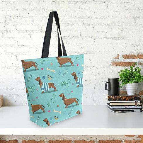 ALAZA Canvas Tote Bag Large Women Casual Shoulder Bag Handbag For Outdoors Holiday Weekender Travel in Saudi Arabia