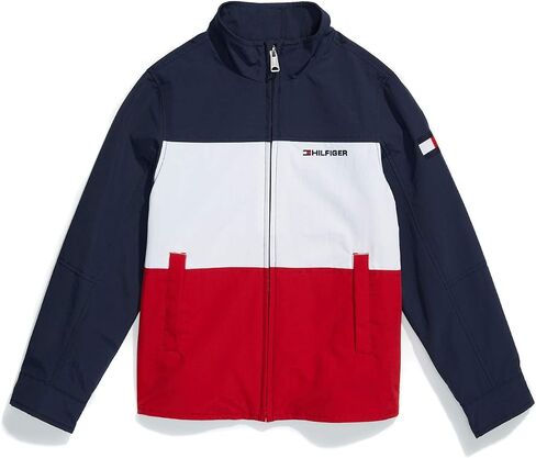 Tommy Hilfiger Boys' Adaptive Seated Fit Jacket with Velcro Brand Closure in Saudi Arabia
