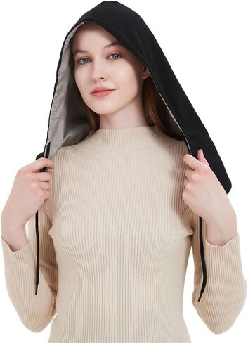 Radia Smart EMF Protection Hood, Faraday Hat,EMF Shielding, RF Shielding, WiFi Shield, Brain Coat, Black in Kuwait
