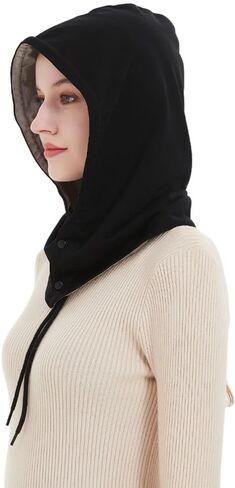 Radia Smart EMF Protection Hood, Faraday Hat,EMF Shielding, RF Shielding, WiFi Shield, Brain Coat, Black in Kuwait