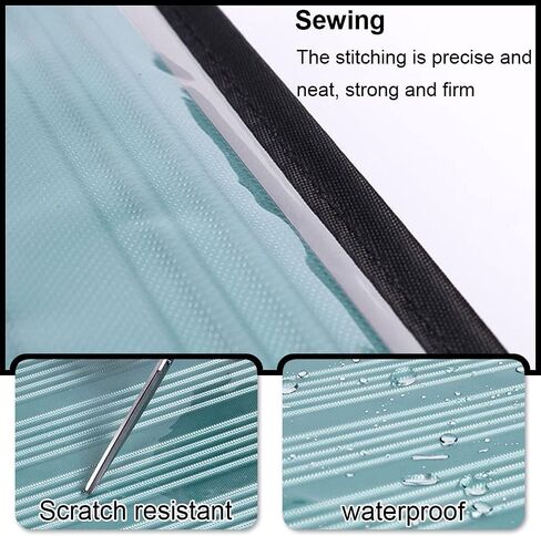 N //A 24 Inch Transparent Luggage Cover Protector Bag, PVC Clear Plastic Suitcase Cover Protector, Travel Luggage Sleeve Protector in Kuwait