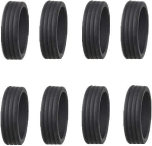 8 Pcs Luggage Wheel Cover - Silicone Suitcase Wheels Protector Covers, Travel Luggage Covers No Noise Luggage Spinner Wheel Covers for Most Wheels in Kuwait