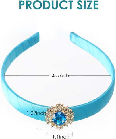 JiaDuo New Women Princess Costume Accessories Set Girls Halloween Dress Up Headband Ponytail Hair Ties in Saudi Arabia