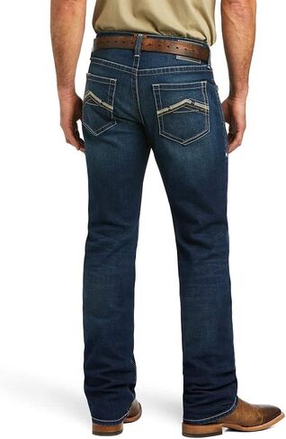 ARIAT Men's M5 Stretch Remming Stackable Straight Leg Jean in Saudi Arabia