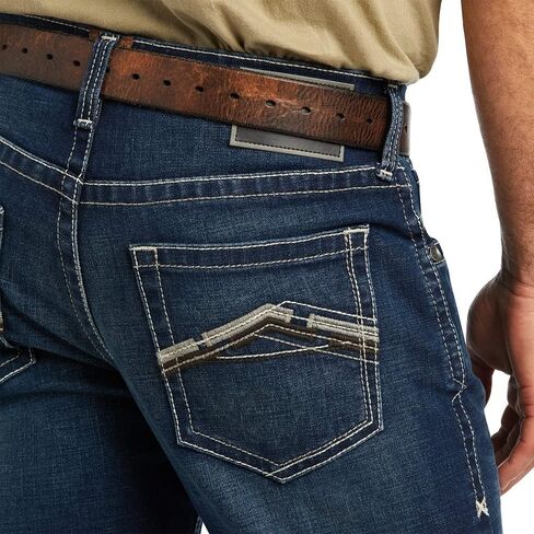 ARIAT Men's M5 Stretch Remming Stackable Straight Leg Jean in Saudi Arabia
