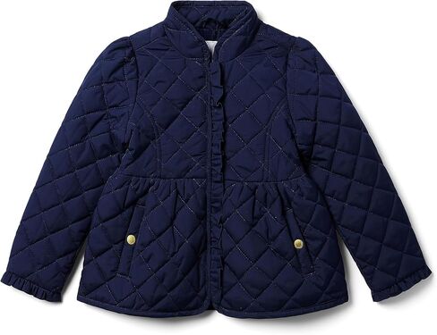 Janie and Jack Girl's Quilted Jacket (Toddler/Little Kids/Big Kids) in Saudi Arabia