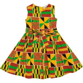 فساتين HongyuAmy للفتيات بطباعة إفريقية in Kuwait