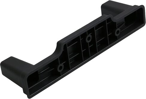 Mxfans 24cm Black Plastic Luggage Feet Bracket Replacement for Travel Suitcases in Saudi Arabia