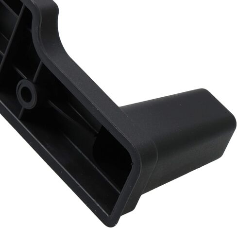 Mxfans 24cm Black Plastic Luggage Feet Bracket Replacement for Travel Suitcases in Saudi Arabia