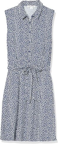 Amazon Essentials Women's Sleeveless Woven Shirt Dress in Kuwait
