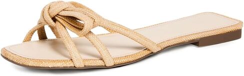 صنادل SCHUTZ Blossom Raffia للسيدات in Kuwait