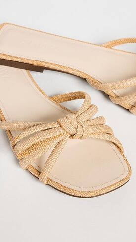 صنادل SCHUTZ Blossom Raffia للسيدات in Kuwait