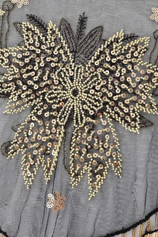 BABEYOND Shawl Wrap for Women Vintage Night Cape for 1920s Evening Party Sequin Capelet Bolero Shawl in Kuwait
