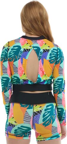 Body Glove Women's Standard Serena Relaxed Fit Crop Rashguard with Back Keyhole in Kuwait