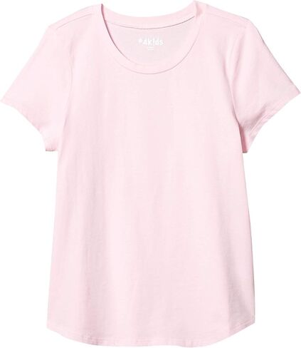 #4K!DS Girl's Essential Short Sleeve T-Shirt (Little Kids/Big Kids) in Saudi Arabia