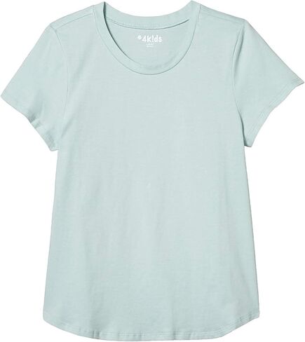 #4K!DS Girl's Essential Short Sleeve T-Shirt (Little Kids/Big Kids) in Saudi Arabia