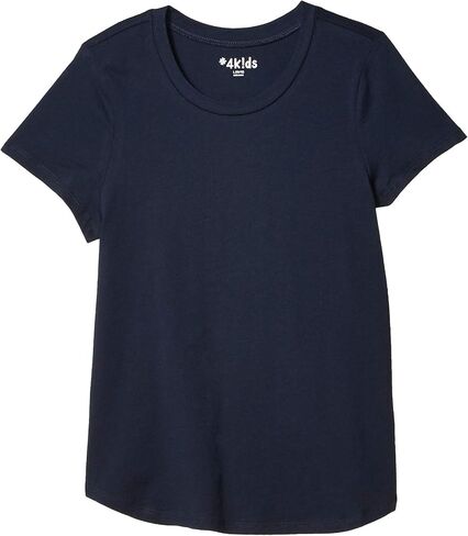 #4K!DS Girl's Essential Short Sleeve T-Shirt (Little Kids/Big Kids) in Saudi Arabia