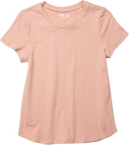 #4K!DS Girl's Essential Short Sleeve T-Shirt (Little Kids/Big Kids) in Saudi Arabia