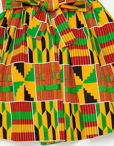 فساتين HongyuAmy للفتيات بطباعة إفريقية in Kuwait