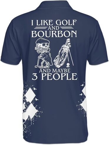 قمصان جولف للرجال من باجيمو، قمصان جولف مضحكة للرجال، قمصان جولف وطنية للرجال، قميص بولو بتصميم العلم الامريكي، هدايا الجولف للرجال in Kuwait